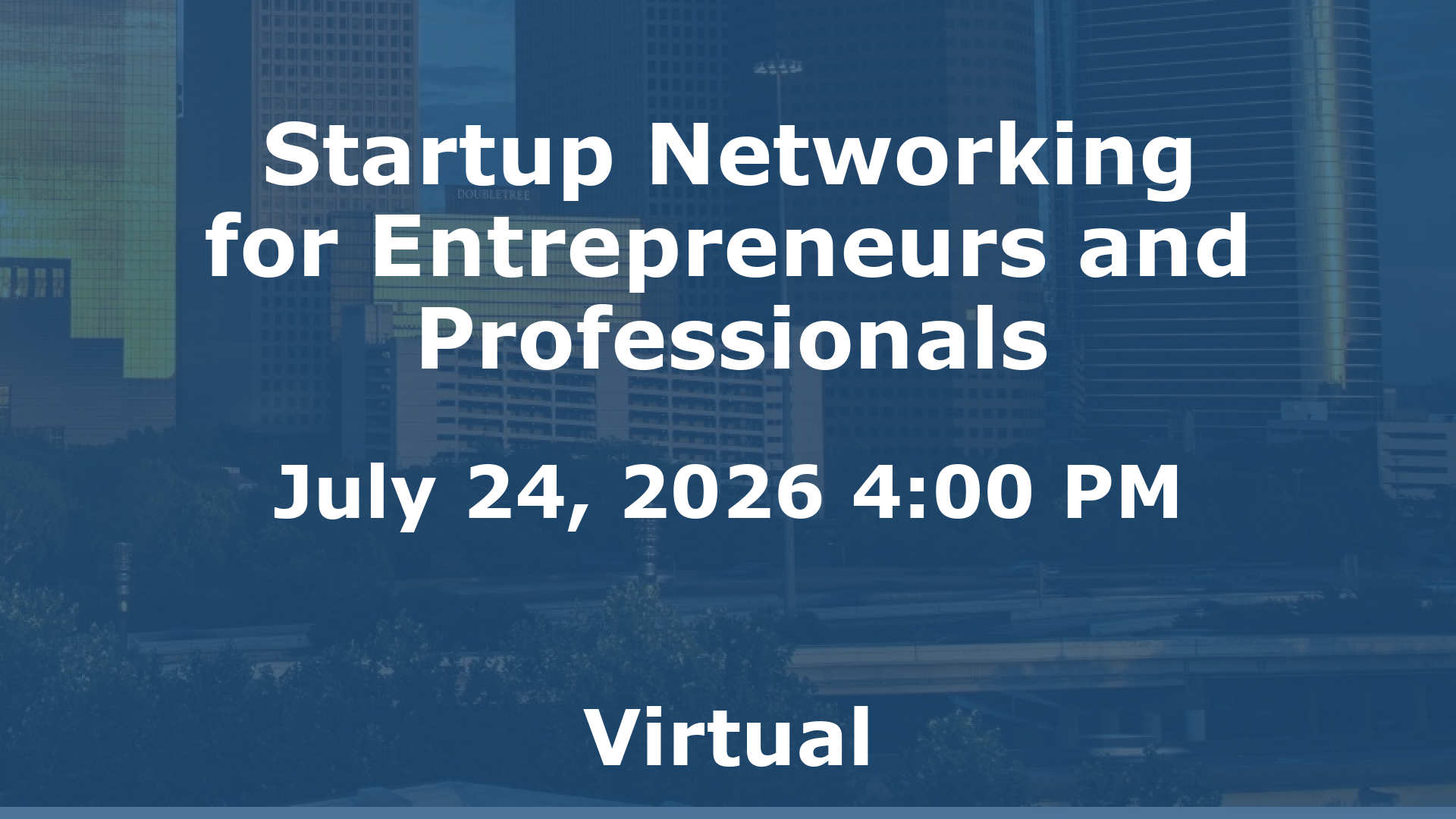 Startup Networking for Entrepreneurs and Professionals event image